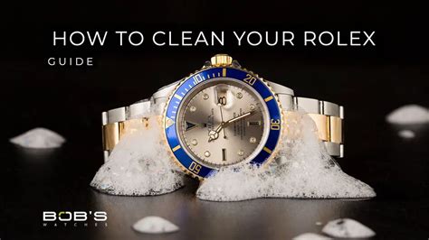 can a rolex get dirty in middle|how to clean rolex bracelet.